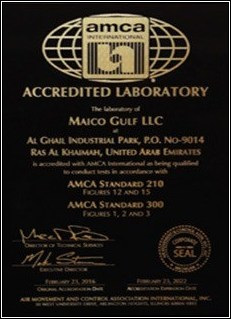 AMCA Certification
