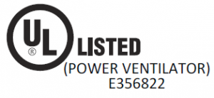 UL Listed Power Ventilator logo